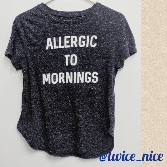 Modern Lux Tops - Modern Lux "Allergic to Mondays" T-Shirt SM